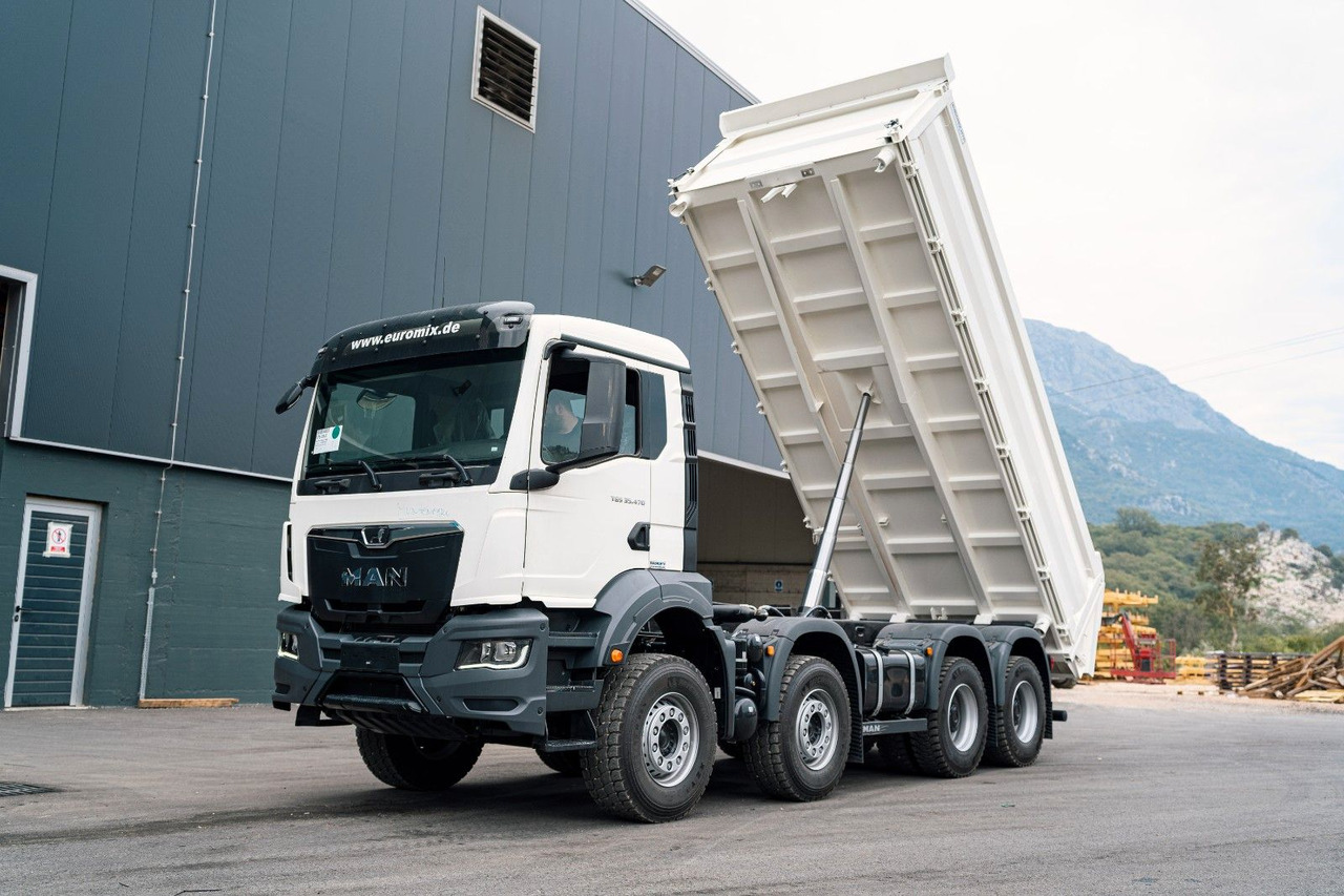 MAN TGS 35.470 BB 8X4 3-Seiten-Kipper EuromixMTP MAN TGS 35.470 BB 8X4 3-Seiten-Kipper EuromixMTP - Truk jungkit: gambar 1 MAN TGS 35.470 BB 8X4 3-Seiten-Kipper EuromixMTP MAN TGS 35.470 BB 8X4 3-Seiten-Kipper EuromixMTP - Truk jungkit: gambar 1