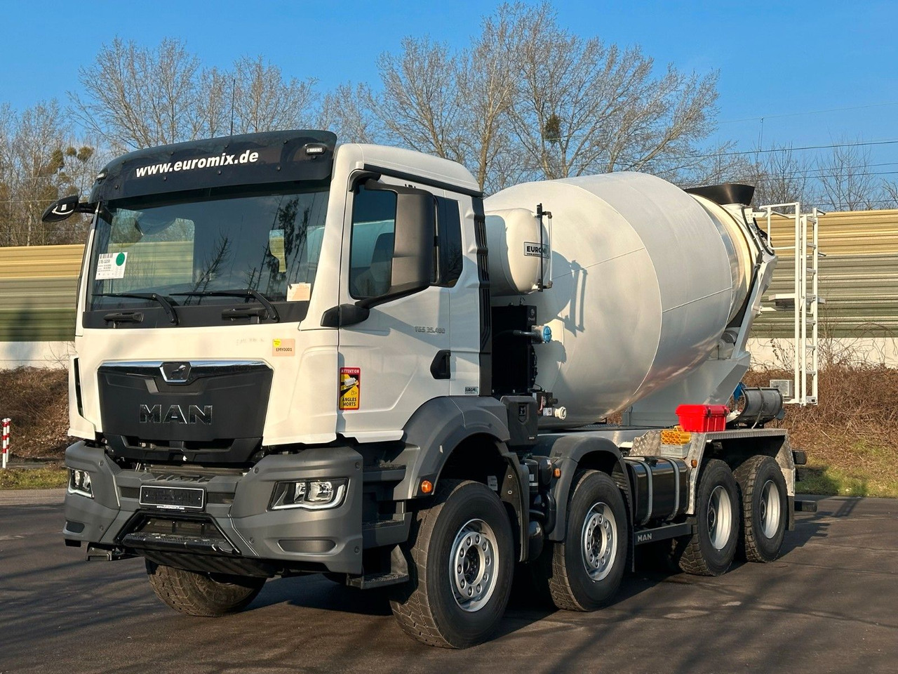 MAN TGS 37.480 8x4 EuromixMTP EM 10 L - Truk pengaduk beton: gambar 1 MAN TGS 37.480 8x4 EuromixMTP EM 10 L - Truk pengaduk beton: gambar 1