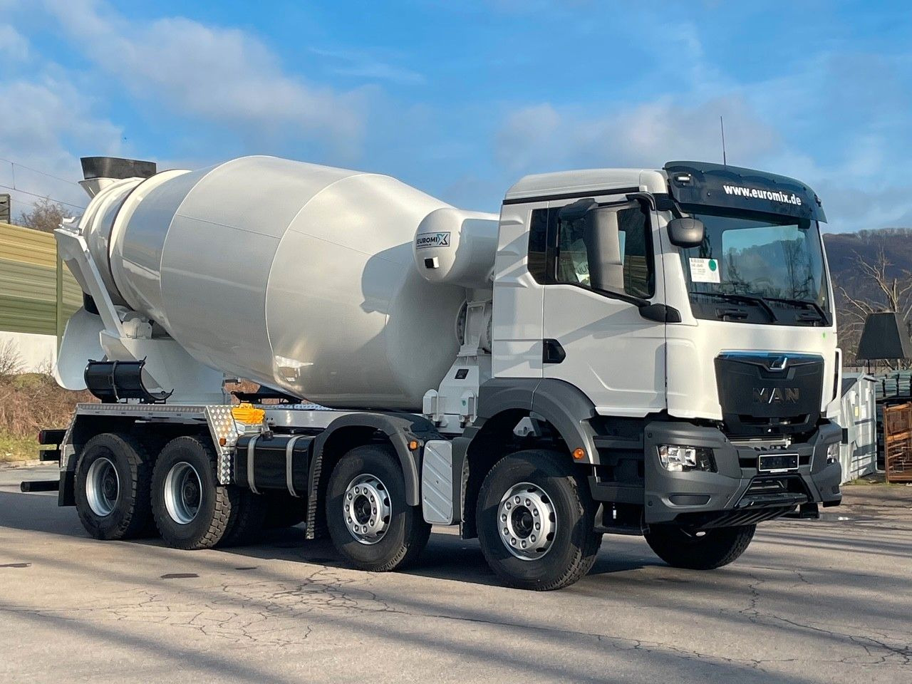 MAN TGS 41.400 8x4 / EuromixMTP EM 10m³ R/ EURO 5 - Truk pengaduk beton: gambar 1 MAN TGS 41.400 8x4 / EuromixMTP EM 10m³ R/ EURO 5 - Truk pengaduk beton: gambar 1