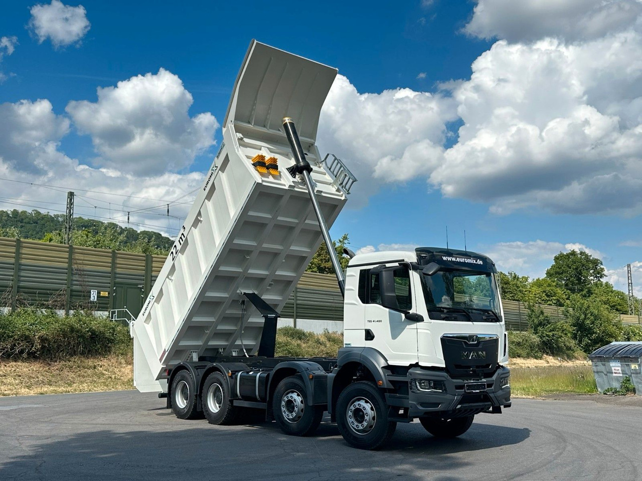 Leasing  MAN TGS 41.440 8x4 EuromixMTP 22m³ Eckige Mulde MAN TGS 41.440 8x4 EuromixMTP 22m³ Eckige Mulde: gambar 19