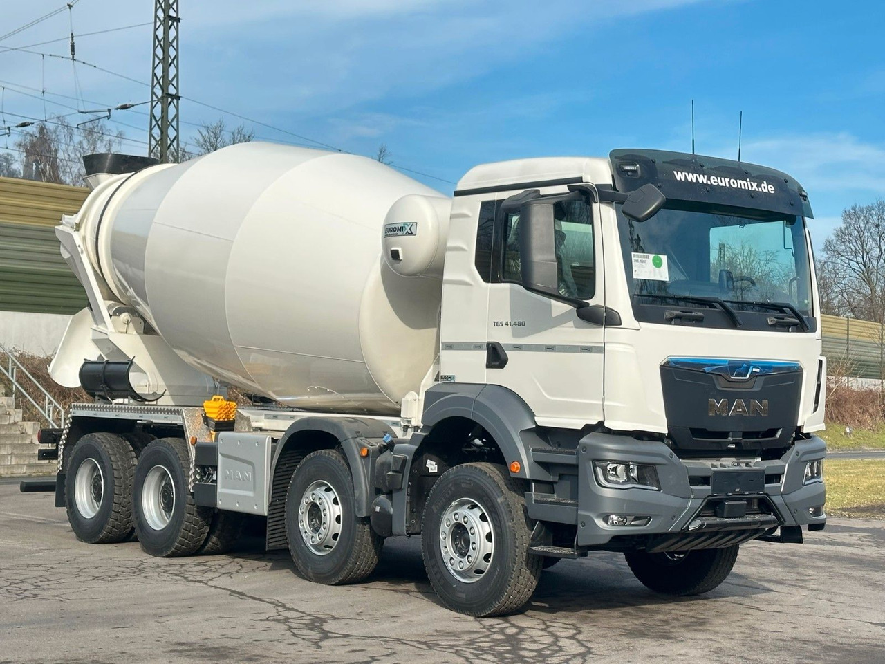 MAN TGS 41.480 8x4 /Euro6e Euromix EM 12 R - Truk pengaduk beton: gambar 1 MAN TGS 41.480 8x4 /Euro6e Euromix EM 12 R - Truk pengaduk beton: gambar 1