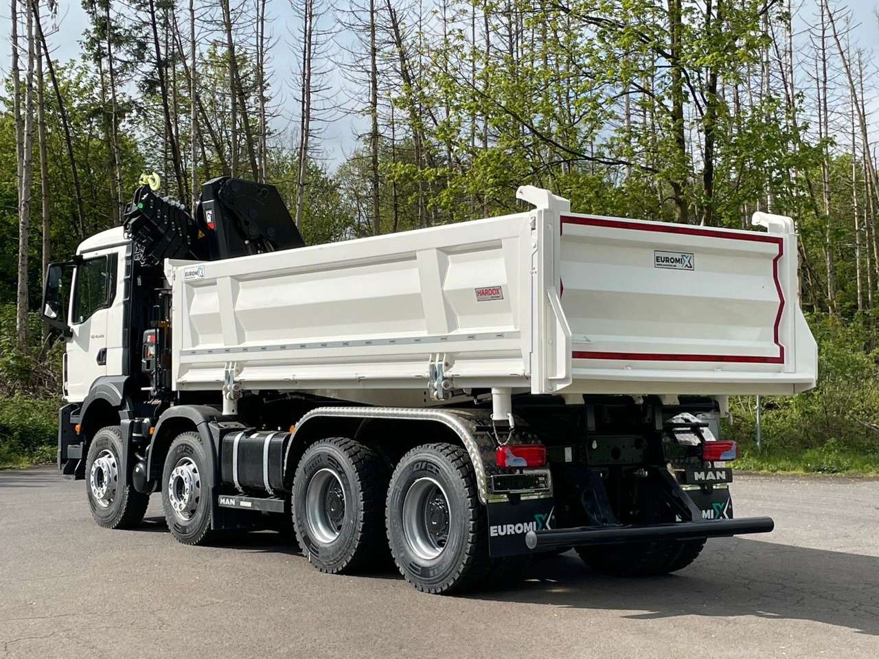 MAN TGS 41.480 8x4/Euro6e Euromix Kipper Hiab 228-6 - Truk jungkit, Truk derek: gambar 5 MAN TGS 41.480 8x4/Euro6e Euromix Kipper Hiab 228-6 - Truk jungkit, Truk derek: gambar 5