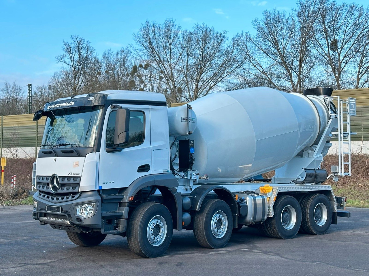 Mercedes-Benz Arocs 5 3743 8X4 / Euro6e EuromixMTP EM 10 L - Truk pengaduk beton: gambar 1 Mercedes-Benz Arocs 5 3743 8X4 / Euro6e EuromixMTP EM 10 L - Truk pengaduk beton: gambar 1