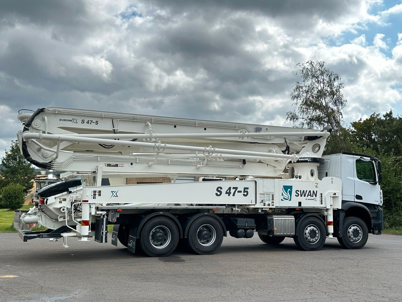 Leasing  Mercedes-Benz Arocs 5 4142  8x4 SWAN TSP 47-5 160RZ ( 47m ) Mercedes-Benz Arocs 5 4142  8x4 SWAN TSP 47-5 160RZ ( 47m ): gambar 9