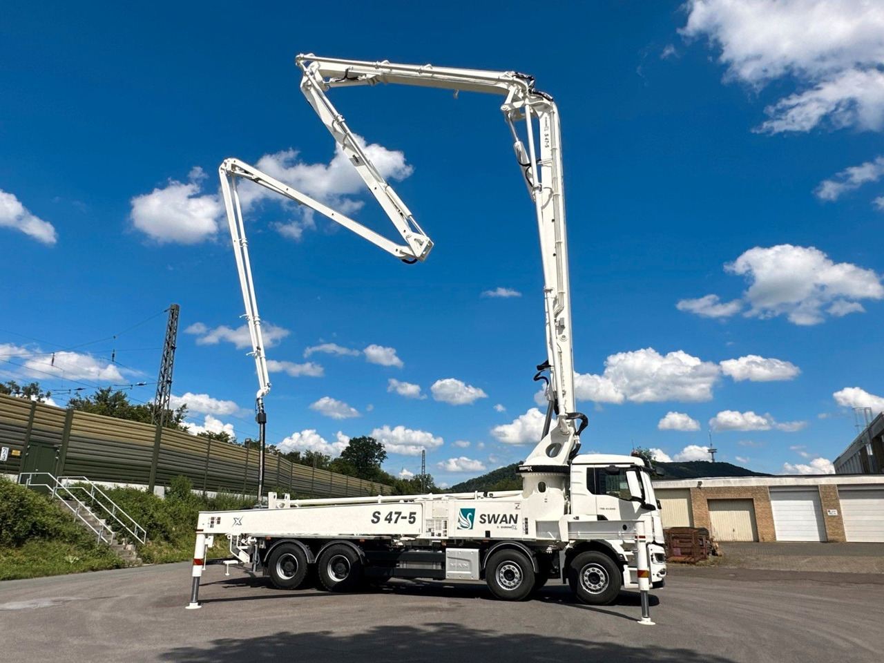 Leasing  Volvo FMX 500 8x4 SWAN 47m Betonpumpe EuromixMTP Volvo FMX 500 8x4 SWAN 47m Betonpumpe EuromixMTP: gambar 11