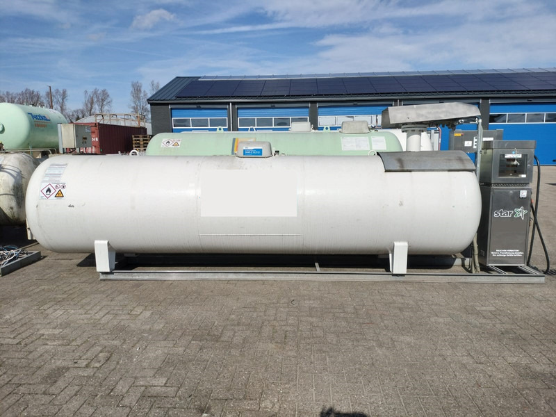 Used skid installation 6400 L (6.4 m3) different setups multiple pieces available for sale Gas, lpg, gpl, gaz, propane, butane propane refilling station is used to refill cylinders, suitable for limited land and space. - Tangki penyimpanan: gambar 1 Used skid installation 6400 L (6.4 m3) different setups multiple pieces available for sale Gas, lpg, gpl, gaz, propane, butane propane refilling station is used to refill cylinders, suitable for limited land and space. - Tangki penyimpanan: gambar 1