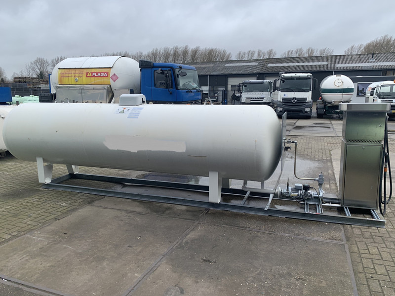 Used skid installation 6400 L (6.4 m3) different setups multiple pieces available for sale Gas, lpg, gpl, gaz, propane, butane propane refilling station is used to refill cylinders, suitable for limited land and space. - Tangki penyimpanan: gambar 4 Used skid installation 6400 L (6.4 m3) different setups multiple pieces available for sale Gas, lpg, gpl, gaz, propane, butane propane refilling station is used to refill cylinders, suitable for limited land and space. - Tangki penyimpanan: gambar 4