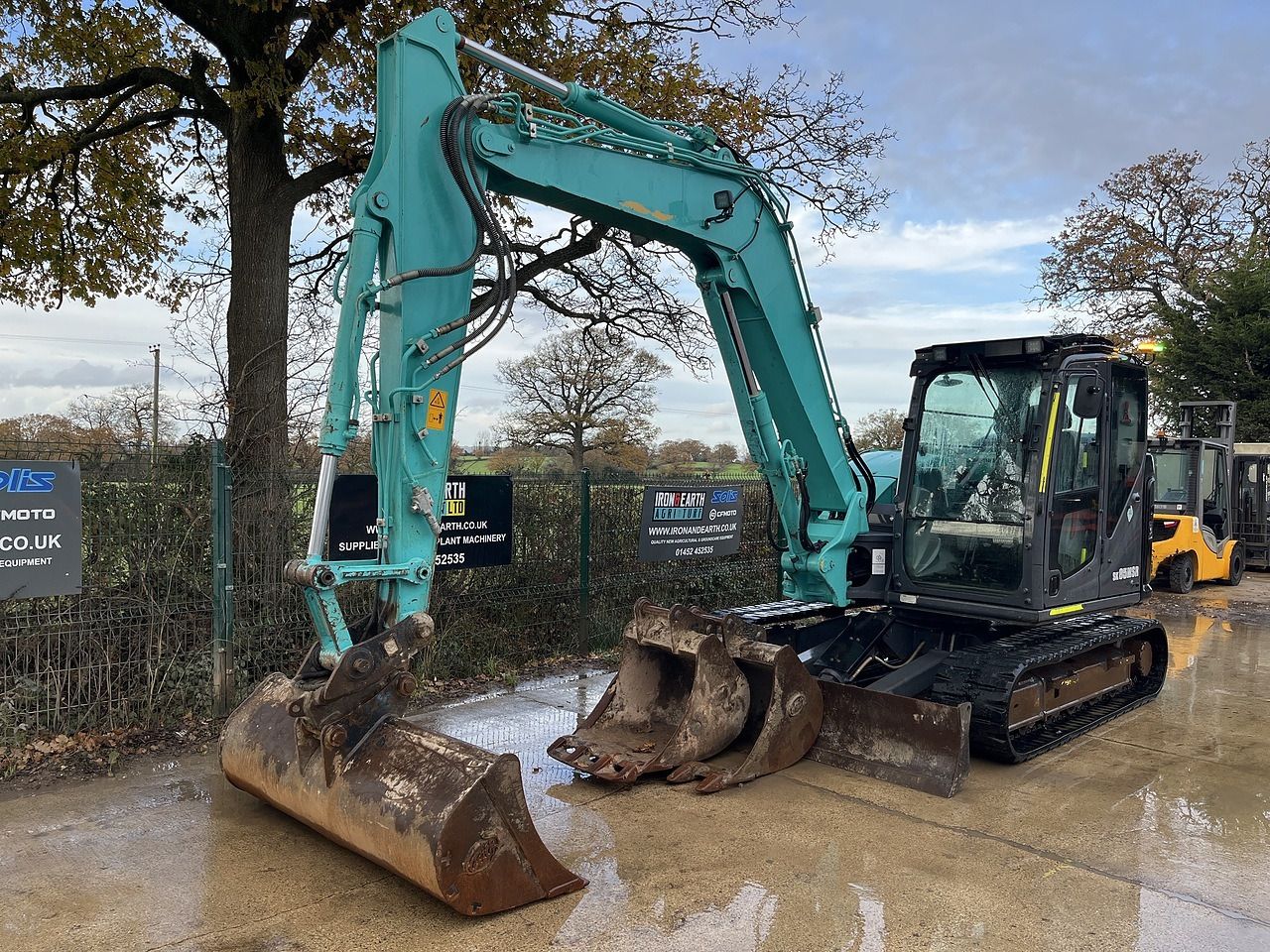 Kobelco Kobelco SK85MSR-7 Excavator - Ekskavator mini: gambar 2 Kobelco Kobelco SK85MSR-7 Excavator - Ekskavator mini: gambar 2