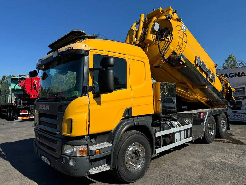 Scania P400 ADR, Combi Vacuum/Pressure 14m3 (2+4+8), 2009 - Truk vakum: gambar 3 Scania P400 ADR, Combi Vacuum/Pressure 14m3 (2+4+8), 2009 - Truk vakum: gambar 3