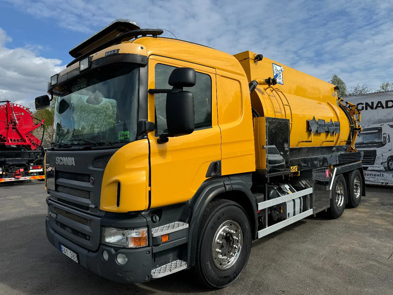 Scania P400 ADR, Combi Vacuum/Pressure 14m3 (2+4+8), 2009 - Truk vakum: gambar 3 Scania P400 ADR, Combi Vacuum/Pressure 14m3 (2+4+8), 2009 - Truk vakum: gambar 3