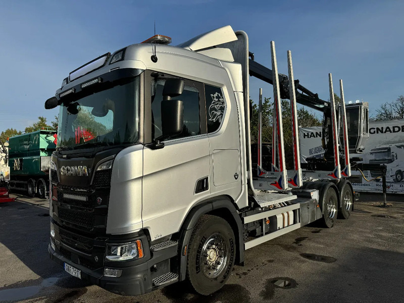 Scania R730 V8 6X4, Retarder,Timber-truck + Kesla, 2020 - Truk logging, Truk derek: gambar 3 Scania R730 V8 6X4, Retarder,Timber-truck + Kesla, 2020 - Truk logging, Truk derek: gambar 3
