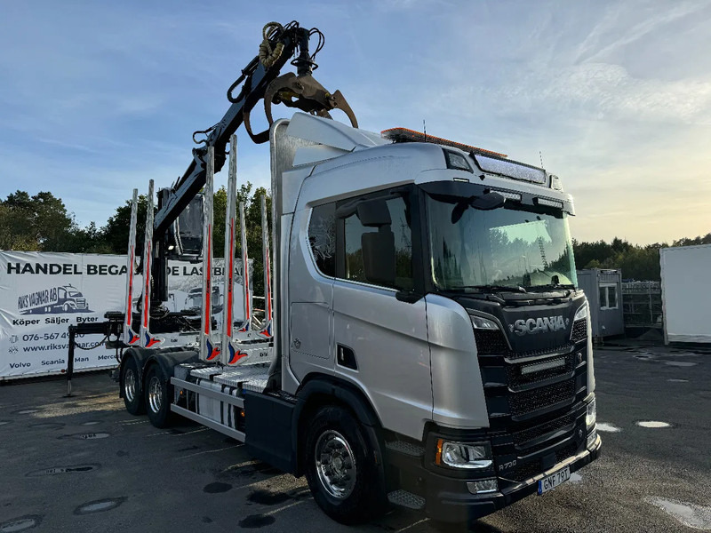 Scania R730 V8 6X4, Retarder,Timber-truck + Kesla, 2020 - Truk logging, Truk derek: gambar 1 Scania R730 V8 6X4, Retarder,Timber-truck + Kesla, 2020 - Truk logging, Truk derek: gambar 1