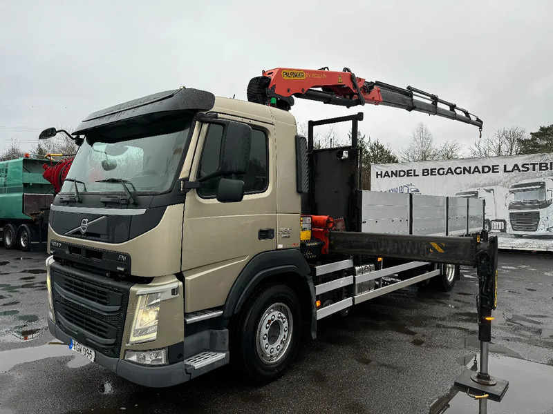 Volvo FM 11.330 4x2, Flatbed-truck with 18t/m Crane, 2014 - Truk flatbed, Truk derek: gambar 3 Volvo FM 11.330 4x2, Flatbed-truck with 18t/m Crane, 2014 - Truk flatbed, Truk derek: gambar 3