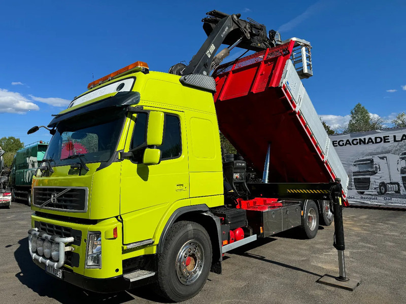 Volvo FM 340 6x2, Tipper + Crane and Skylift, 2009 - Truk derek: gambar 3 Volvo FM 340 6x2, Tipper + Crane and Skylift, 2009 - Truk derek: gambar 3