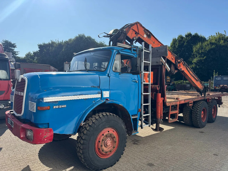 MAN 26.240 **6CYL-FRENCH TRUCK** - Truk flatbed, Truk derek: gambar 1 MAN 26.240 **6CYL-FRENCH TRUCK** - Truk flatbed, Truk derek: gambar 1
