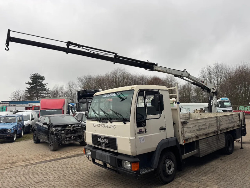 MAN L2000 **9.153-BELGIAN TRUCK** - Truk flatbed, Truk derek: gambar 2 MAN L2000 **9.153-BELGIAN TRUCK** - Truk flatbed, Truk derek: gambar 2