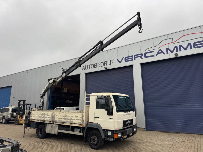 MAN L2000 **9.153-BELGIAN TRUCK** - Truk flatbed, Truk derek: gambar 1 MAN L2000 **9.153-BELGIAN TRUCK** - Truk flatbed, Truk derek: gambar 1