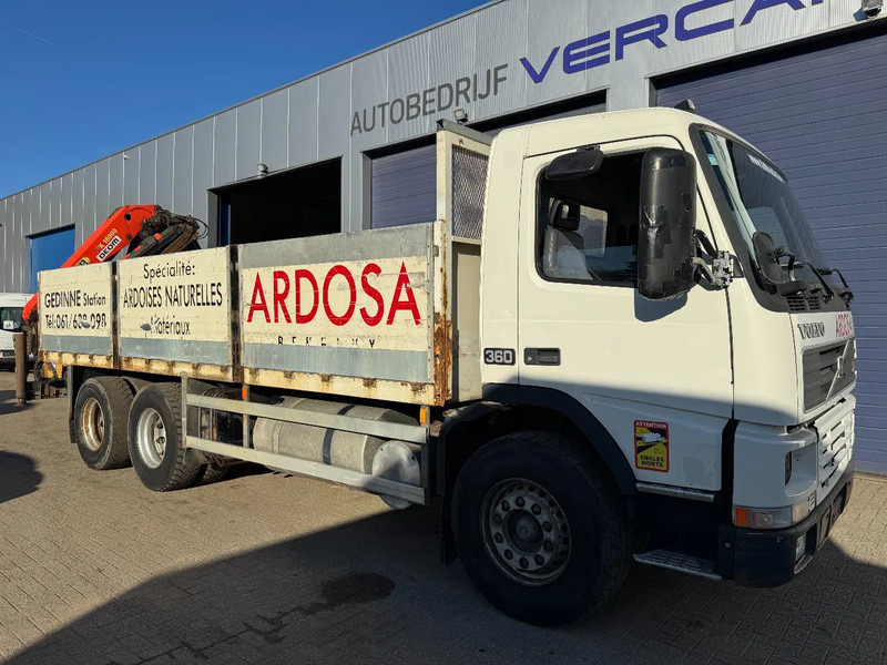 Volvo FM 10.360 **BELGIAN TRUCK-FULL STEEL-PALFINGER PK16000** - Truk flatbed, Truk derek: gambar 3 Volvo FM 10.360 **BELGIAN TRUCK-FULL STEEL-PALFINGER PK16000** - Truk flatbed, Truk derek: gambar 3