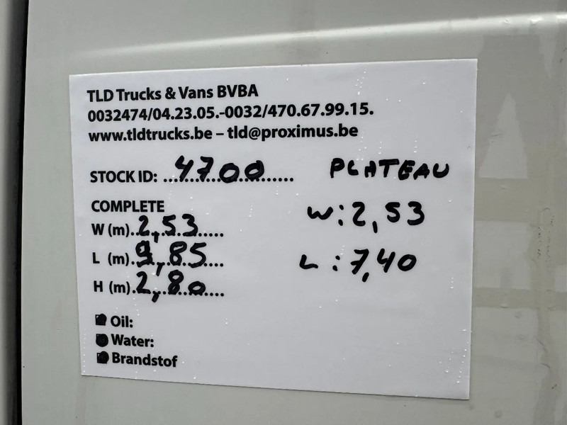 Truk flatbed Volvo FM 9.260 **MANUAL GEARBOX-FRENCH ORIGINE**: gambar 14