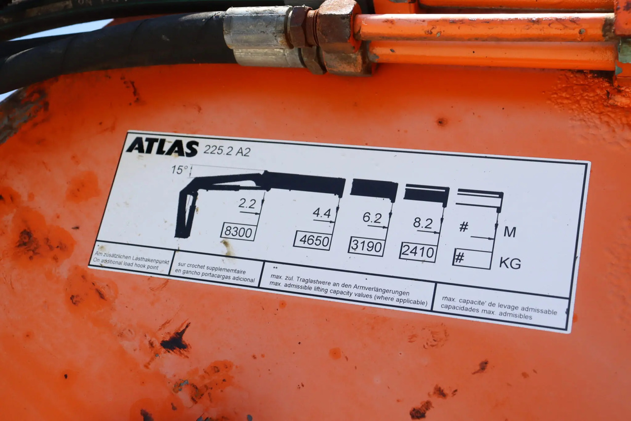 ATLAS 225.2 A2 KNUCKLEBOOM LOADER CRANE (2004) - Derek pemuat: gambar 5 ATLAS 225.2 A2 KNUCKLEBOOM LOADER CRANE (2004) - Derek pemuat: gambar 5