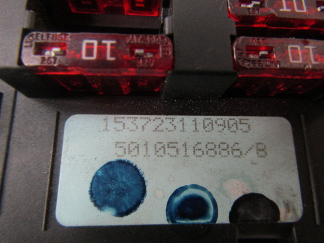 DAF CF65 FUSEBOARD 153723 110905 - Sistem listrik untuk Truk: gambar 2 DAF CF65 FUSEBOARD 153723 110905 - Sistem listrik untuk Truk: gambar 2