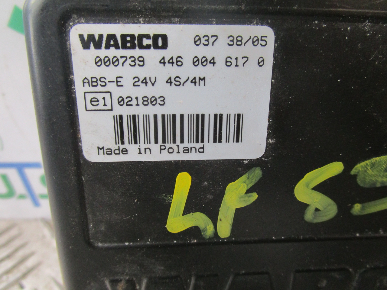 DAF LF 45/55 WABCO ABS ECU P/NO 03738/05 - Bagian Rem untuk Truk: gambar 2 DAF LF 45/55 WABCO ABS ECU P/NO 03738/05 - Bagian Rem untuk Truk: gambar 2