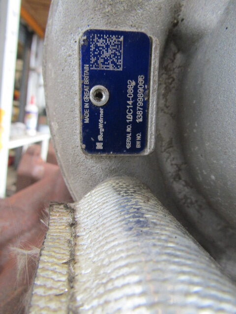 DAF XF 105 460 (MX340SI) TURBO & MANIFOLD COMPLETE ‘BORG WARNER’ 13879980066 - Turbo untuk Truk: gambar 3 DAF XF 105 460 (MX340SI) TURBO & MANIFOLD COMPLETE ‘BORG WARNER’ 13879980066 - Turbo untuk Truk: gambar 3