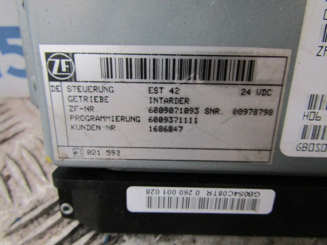 DAF XF 105 INTARDER ECU BOSCH P/NO 0260001028 - ECU untuk Truk: gambar 2 DAF XF 105 INTARDER ECU BOSCH P/NO 0260001028 - ECU untuk Truk: gambar 2