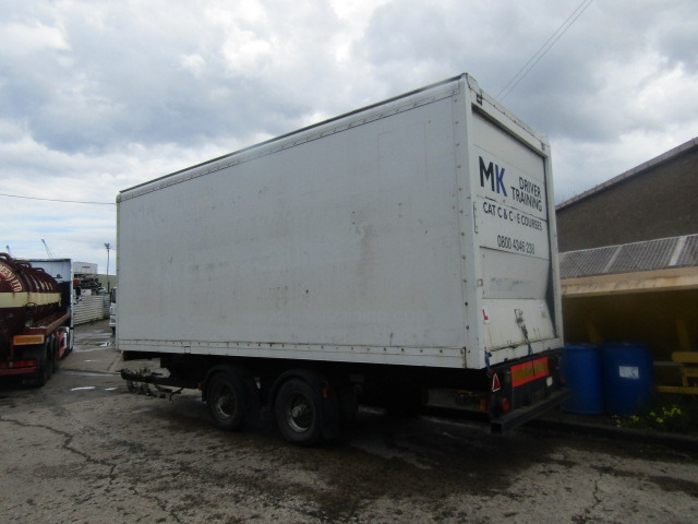 DRAWBAR BOX VAN TRAILER TANDEM AXLE (EX DRIVING SCHOOL MOT EXPIRED) - Trailer kotak tertutup: gambar 5 DRAWBAR BOX VAN TRAILER TANDEM AXLE (EX DRIVING SCHOOL MOT EXPIRED) - Trailer kotak tertutup: gambar 5