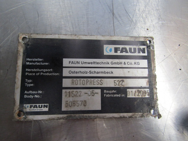 FAUN ROTOPRESS HYDRAULIC PUMP P/NO 5243886/601461 - Pompa hidrolik untuk Kendaraan Kota/ Khusus: gambar 2 FAUN ROTOPRESS HYDRAULIC PUMP P/NO 5243886/601461 - Pompa hidrolik untuk Kendaraan Kota/ Khusus: gambar 2