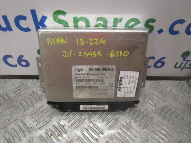 MAN M2000 18.224 ABS/ASR ECU P/NO 81.25935.6710 - ECU untuk Truk: gambar 1 MAN M2000 18.224 ABS/ASR ECU P/NO 81.25935.6710 - ECU untuk Truk: gambar 1