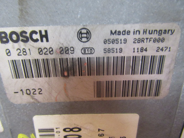 MAN M2000 SERIES 220 ENGINE ECU BOSCH P/NO 0.281020009 - ECU untuk Truk: gambar 3 MAN M2000 SERIES 220 ENGINE ECU BOSCH P/NO 0.281020009 - ECU untuk Truk: gambar 3