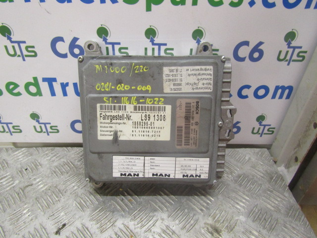 MAN M2000 SERIES 220 ENGINE ECU BOSCH P/NO 0.281020009 - ECU untuk Truk: gambar 1 MAN M2000 SERIES 220 ENGINE ECU BOSCH P/NO 0.281020009 - ECU untuk Truk: gambar 1