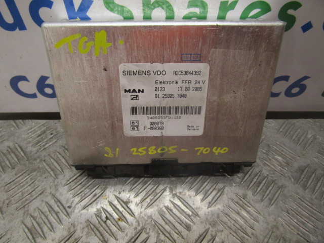 MAN TGA ELECTRONIC FFR UNIT P/NO 81.25805.7040 - Sistem listrik untuk Truk: gambar 1 MAN TGA ELECTRONIC FFR UNIT P/NO 81.25805.7040 - Sistem listrik untuk Truk: gambar 1