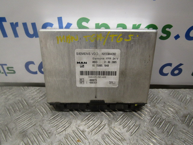 MAN TGA / TGS FFR UNIT ECU P/NO 81.25805.7040 - ECU untuk Truk: gambar 1 MAN TGA / TGS FFR UNIT ECU P/NO 81.25805.7040 - ECU untuk Truk: gambar 1