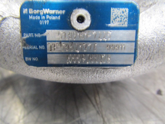 MAN TGM 340 DO836 TURBO BORGWARNER P/NO 51.09101.7225 - Turbo untuk Truk: gambar 3 MAN TGM 340 DO836 TURBO BORGWARNER P/NO 51.09101.7225 - Turbo untuk Truk: gambar 3