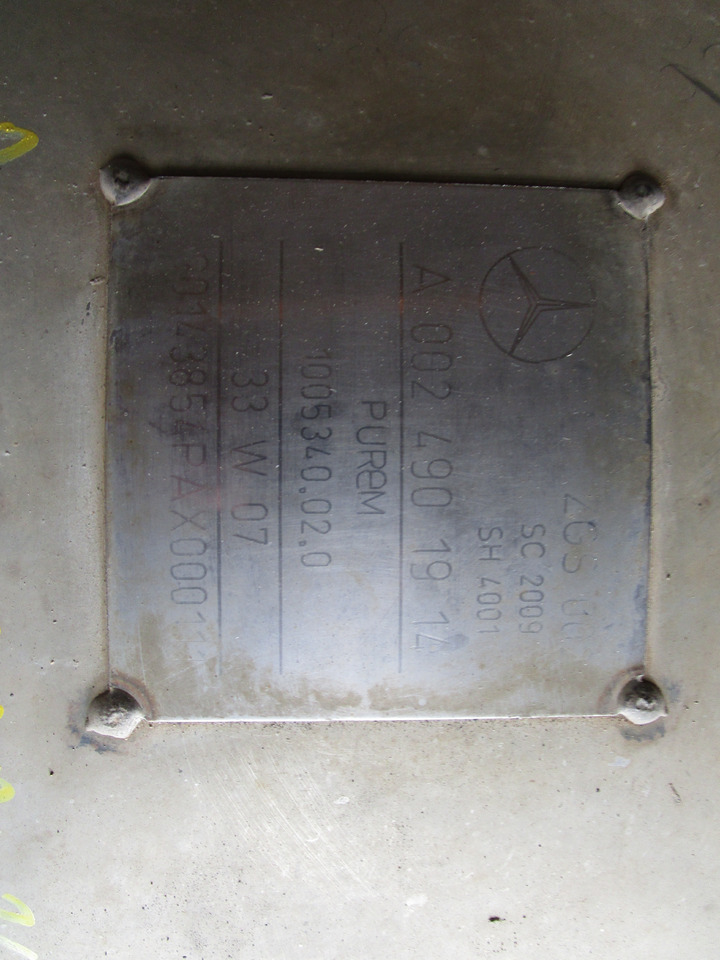 MERCEDES AXOR DPF CAT P/NO A0024901914 - Sistem pembuangan untuk Truk: gambar 2 MERCEDES AXOR DPF CAT P/NO A0024901914 - Sistem pembuangan untuk Truk: gambar 2