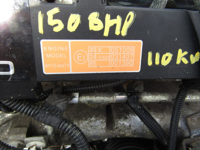 MITSUBISHI FUSO 4P10 8AT4 150 110KW ENGINE EURO 5 2012 GOOD RUNNING ORDER ONLY 142,000KM - Mesin untuk Truk: gambar 3 MITSUBISHI FUSO 4P10 8AT4 150 110KW ENGINE EURO 5 2012 GOOD RUNNING ORDER ONLY 142,000KM - Mesin untuk Truk: gambar 3