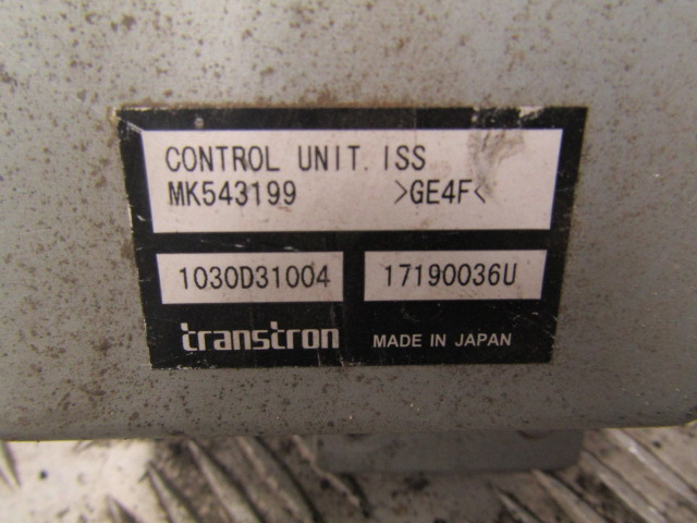 MITSUBISHI FUSO 4P10 CONTROL UNIT (ISS) P/NO MK543199 - Sistem listrik untuk Truk: gambar 2 MITSUBISHI FUSO 4P10 CONTROL UNIT (ISS) P/NO MK543199 - Sistem listrik untuk Truk: gambar 2