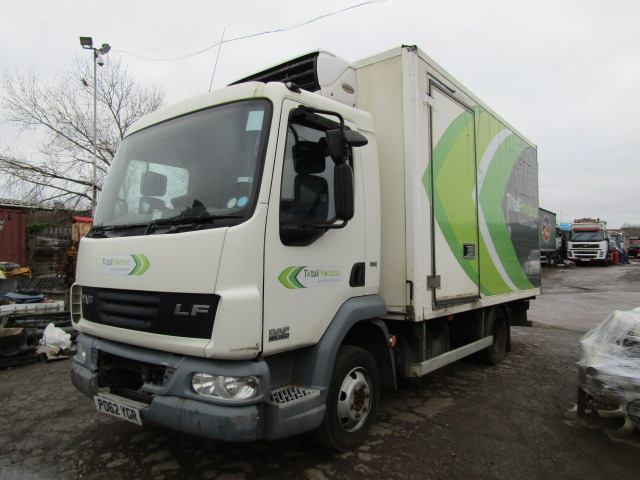 DAF LF 45 160 REFRIDGERATED TRUCK 2012 FOR BREAKING (CARRIER FRIDGE UNIT) - Truk: gambar 3 DAF LF 45 160 REFRIDGERATED TRUCK 2012 FOR BREAKING (CARRIER FRIDGE UNIT) - Truk: gambar 3