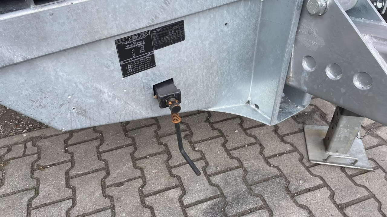 Trailer jungkit pertanian/ Tempat sampah baru Fliegl TSK 115: gambar 11