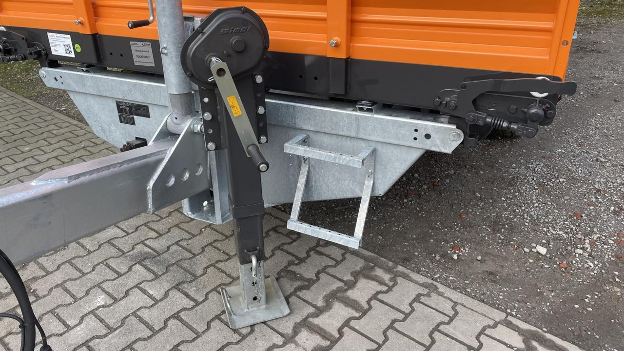 Trailer jungkit pertanian/ Tempat sampah baru Fliegl TSK 115: gambar 9