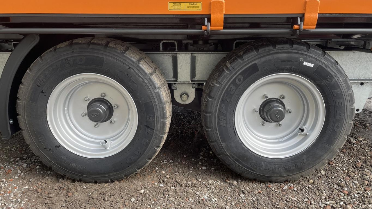 Trailer jungkit pertanian/ Tempat sampah baru Fliegl TSK 115: gambar 16