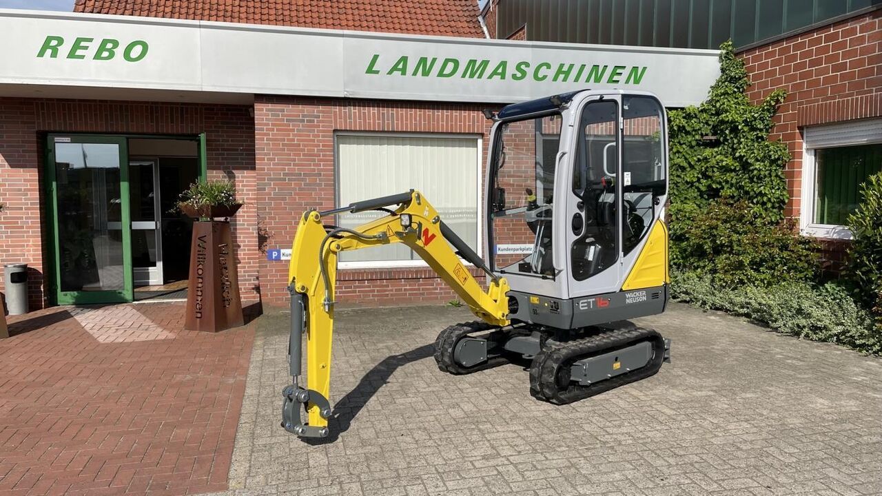 Wacker ET 16 - Ekskavator mini: gambar 1 Wacker ET 16 - Ekskavator mini: gambar 1