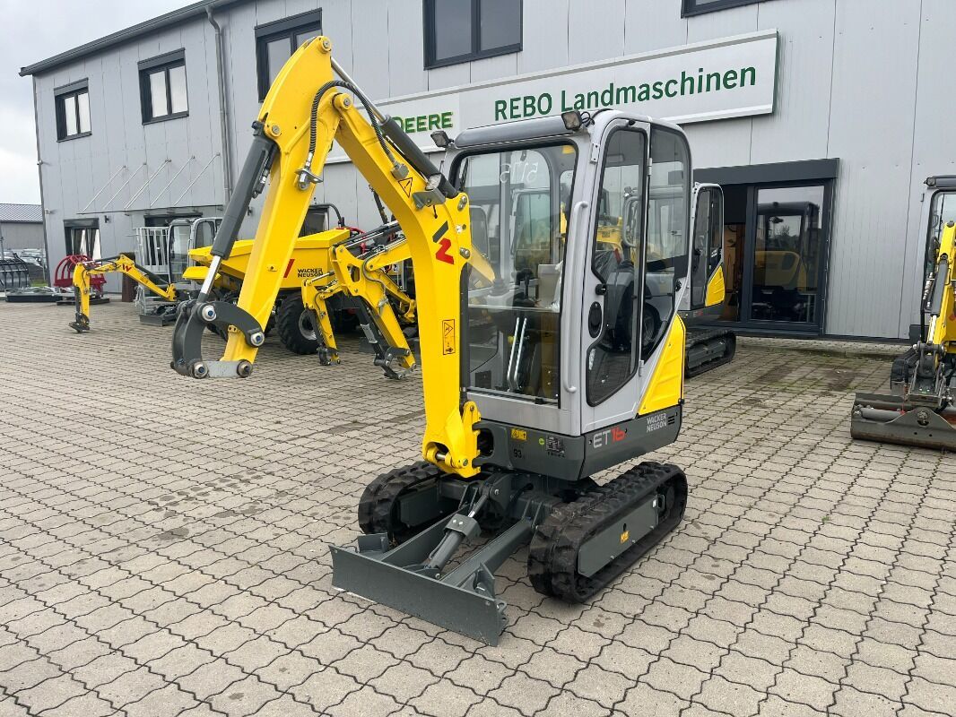 Wacker ET 16 - Ekskavator mini: gambar 1 Wacker ET 16 - Ekskavator mini: gambar 1
