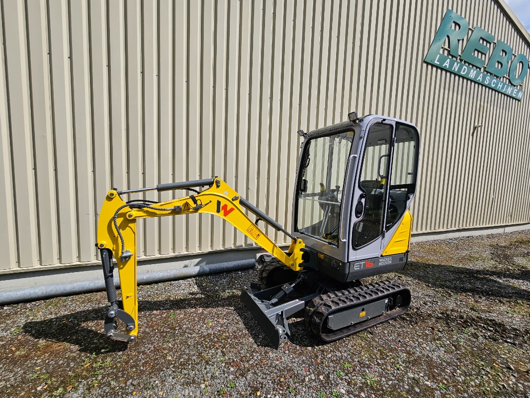 Wacker ET 16 - Ekskavator mini: gambar 1 Wacker ET 16 - Ekskavator mini: gambar 1