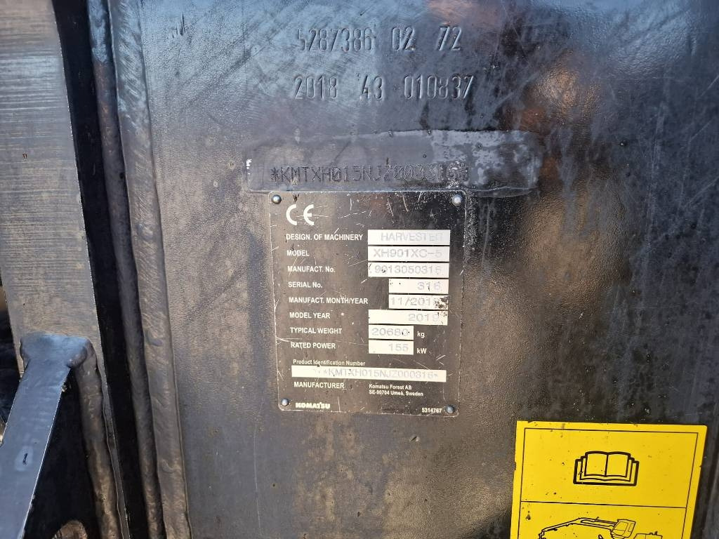 Komatsu 901 XC - Peralatan pemanen: gambar 5 Komatsu 901 XC - Peralatan pemanen: gambar 5