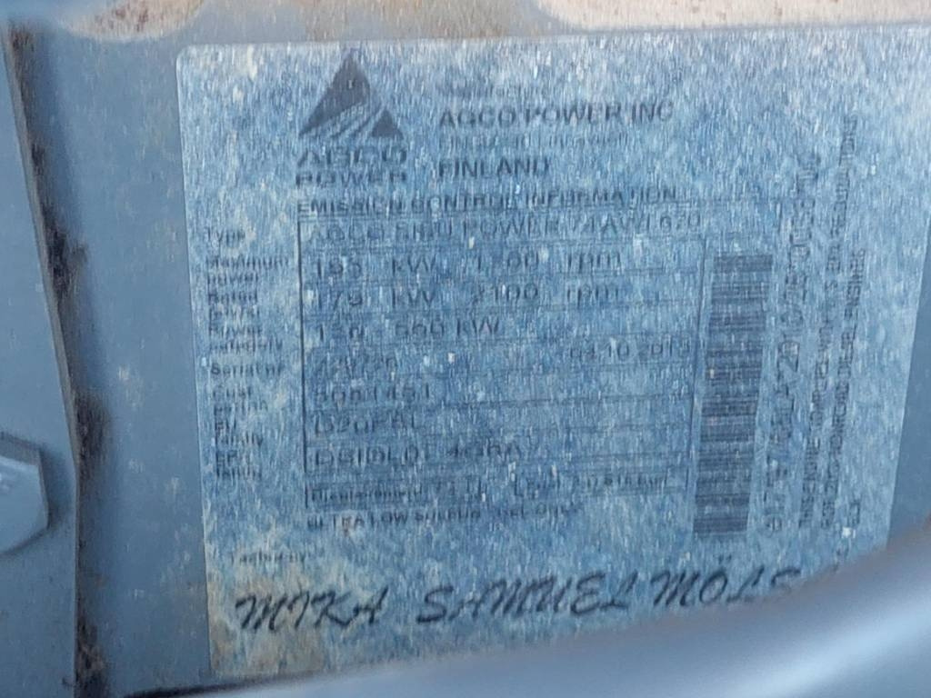Peralatan pemanen Komatsu 931.1: gambar 28