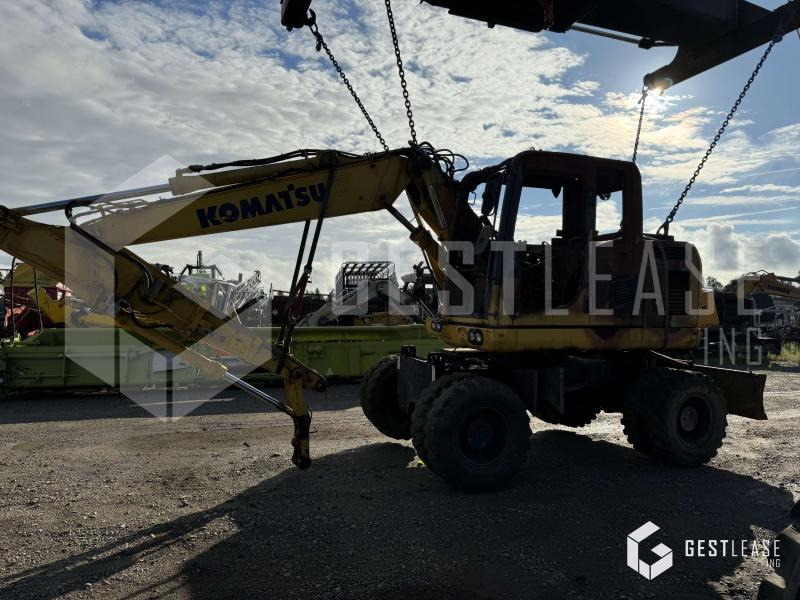 KOMATSU PW148-10 - Ekskavator roda: gambar 2 KOMATSU PW148-10 - Ekskavator roda: gambar 2