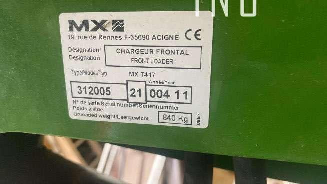 Mailleux MX T417 - Pemuat depan untuk traktor: gambar 5 Mailleux MX T417 - Pemuat depan untuk traktor: gambar 5
